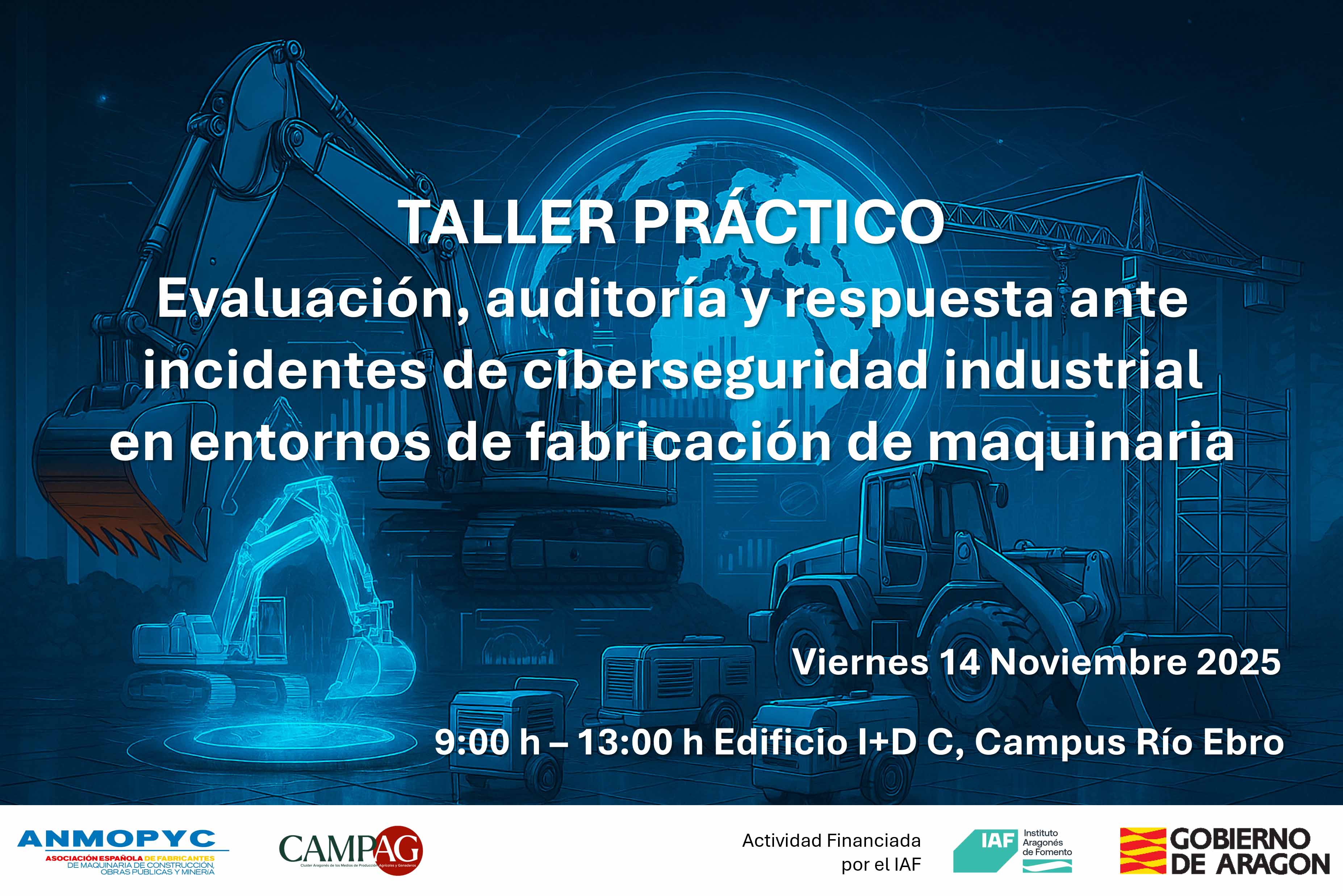 Taller práctico: incidentes de ciberseguridad industrial en entornos de fabricación de maquinaria